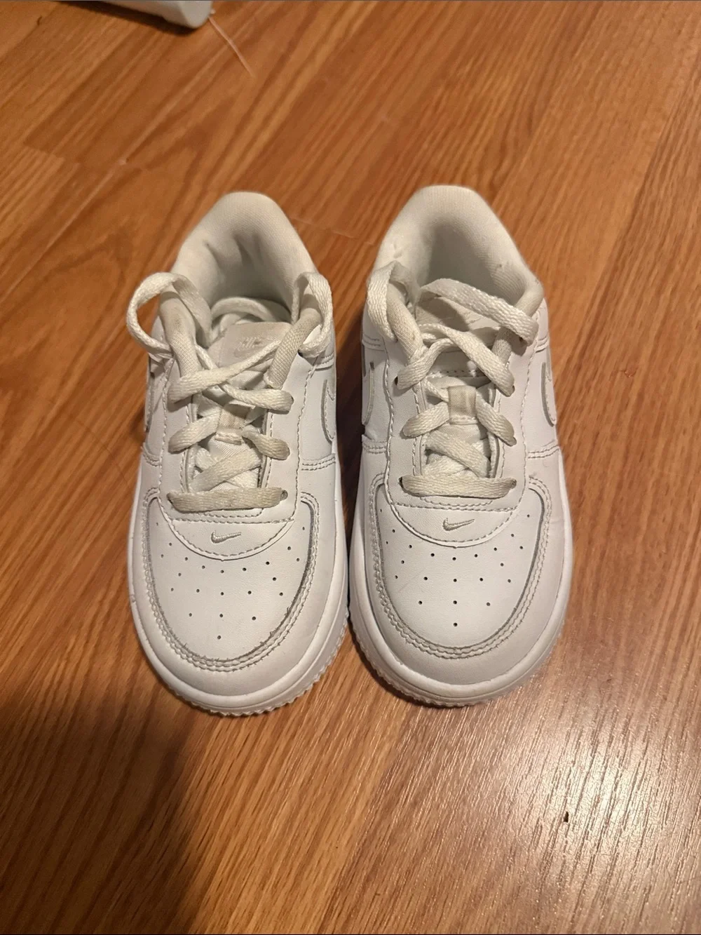 Size 9 Kids Nike Air Force Ones